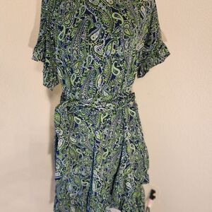 Michael Kors Green paisley print Dress